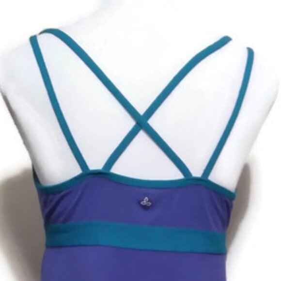 Prana Halter Top Built in Shelf Bra Active Dress - Picture 5 of 6